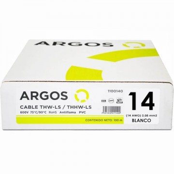 Cable THW Cal. 14 Argos Blanco